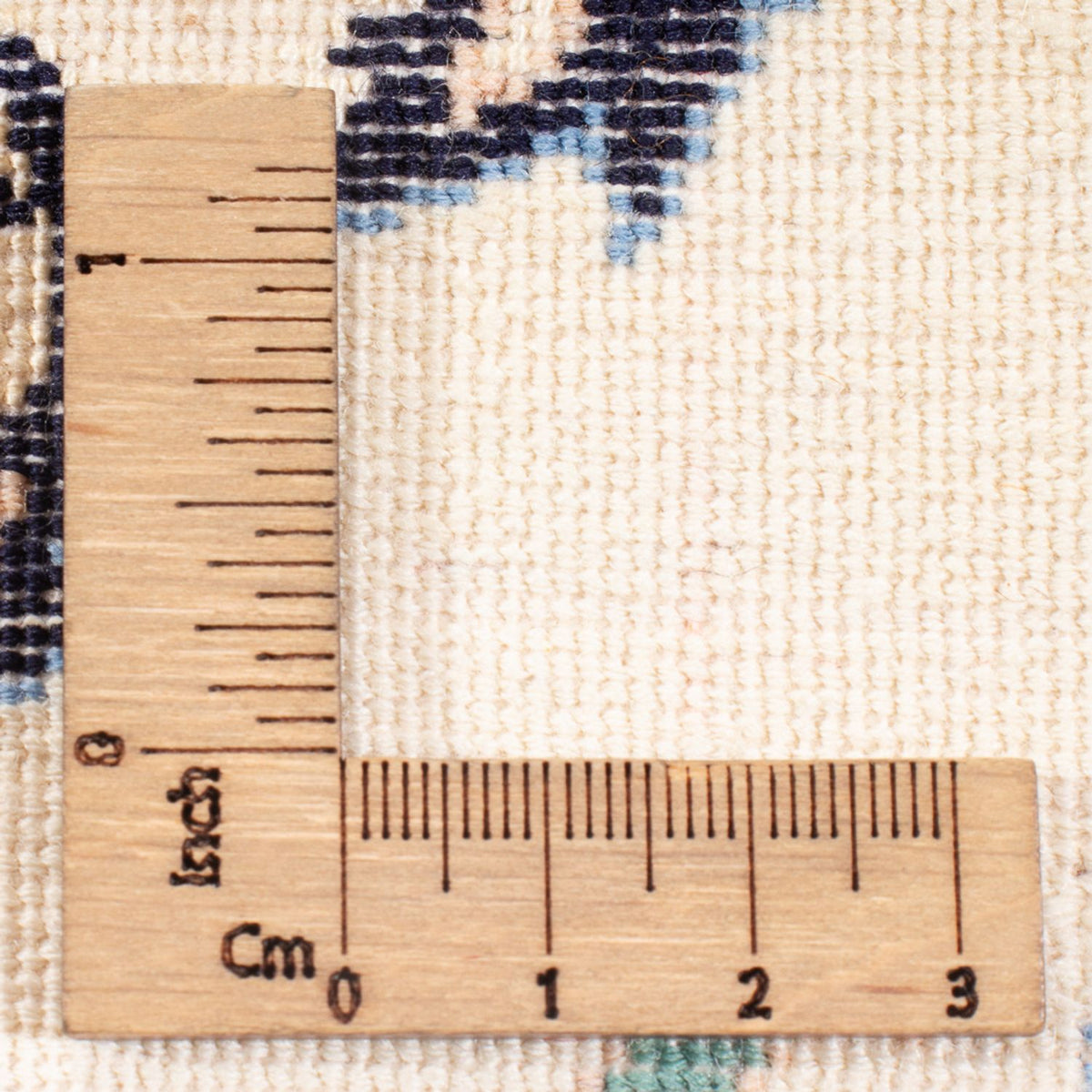 Persisk matta - Nain - Premium - 80 x 50 cm - grädde