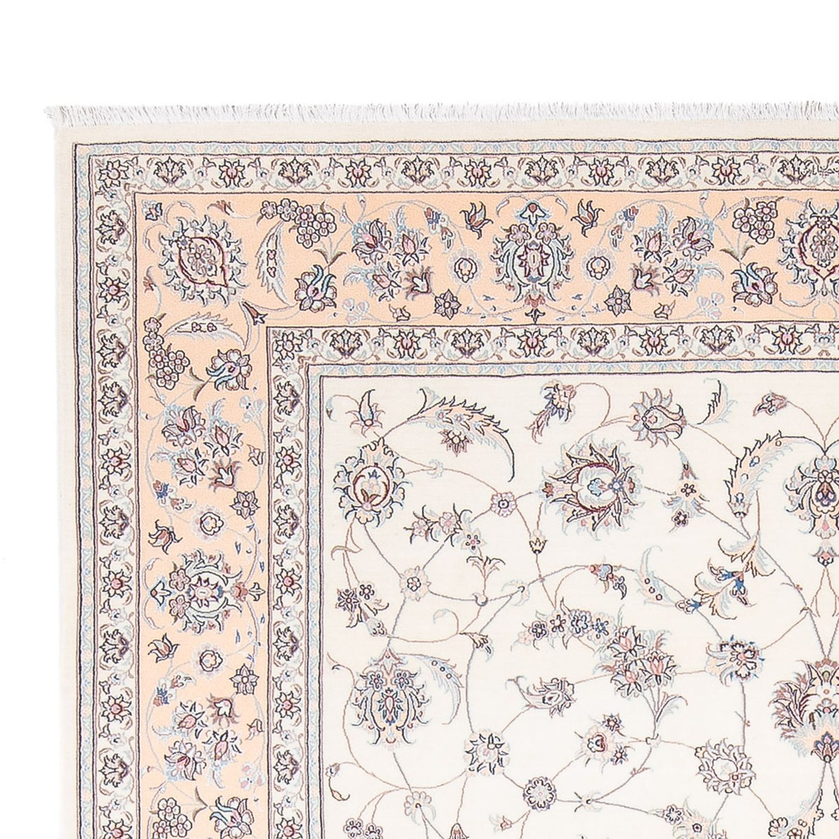 Persisk matta - Nain - Premium - 314 x 201 cm - grädde