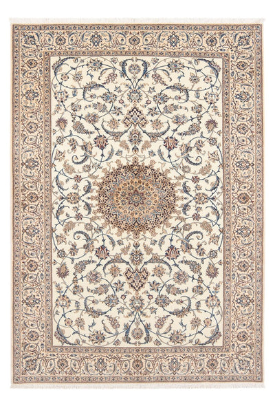 Nain - 6La Mattan 127x203cm - Persisk matta - ljusbeige