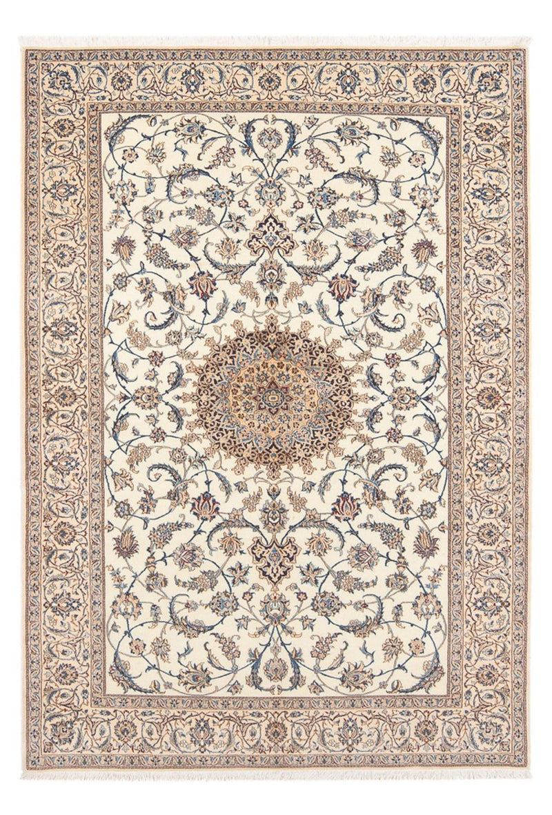 Persisk matta - Nain - Premium - 203 x 127 cm - ljusbeige