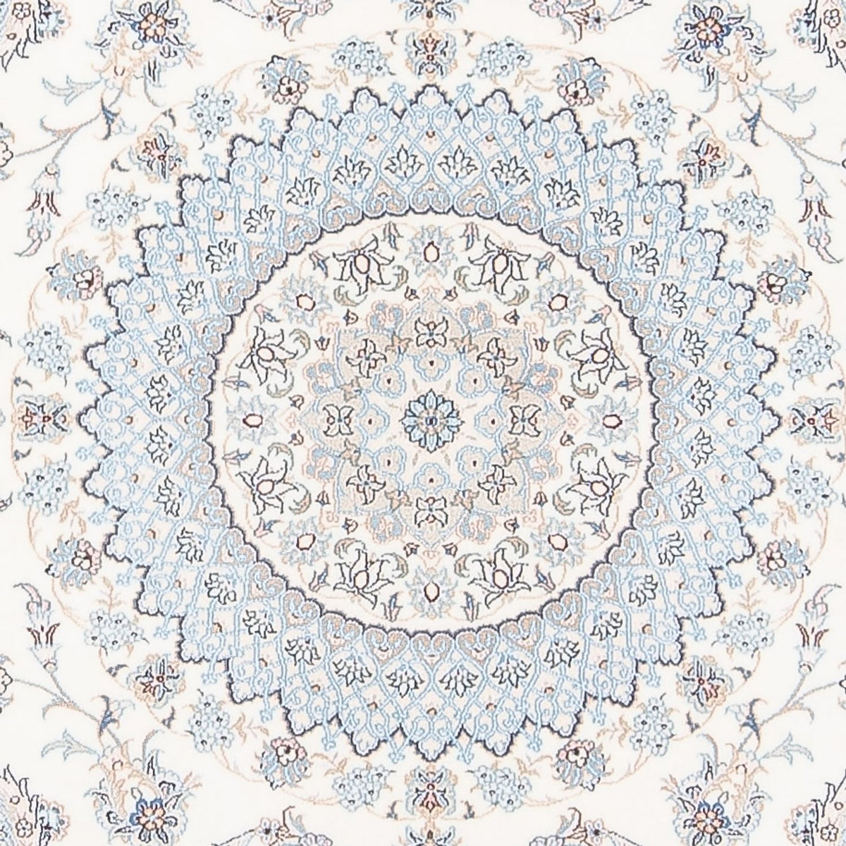 Persisk matta - Nain - Premium - 238 x 170 cm - ljusblå