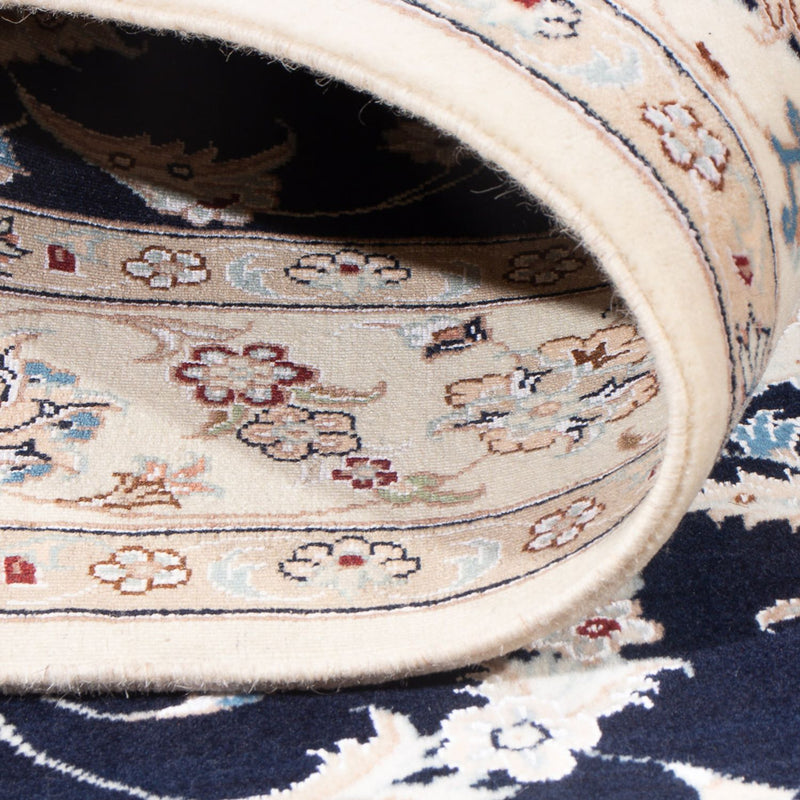 Persisk matta - Nain - Premium - 160 x 110 cm - mörkblå