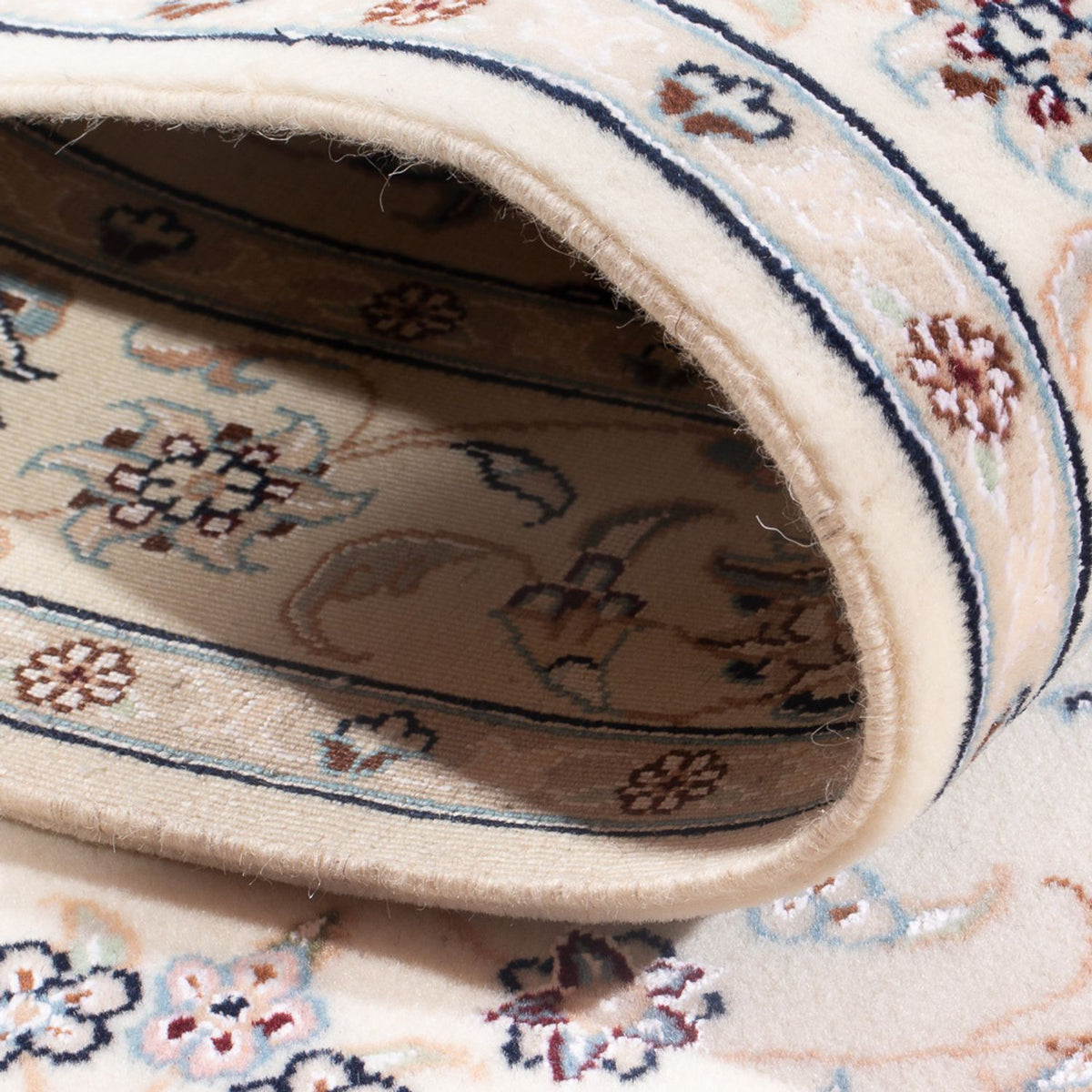 Persisk matta - Nain - Premium - 133 x 81 cm - grädde