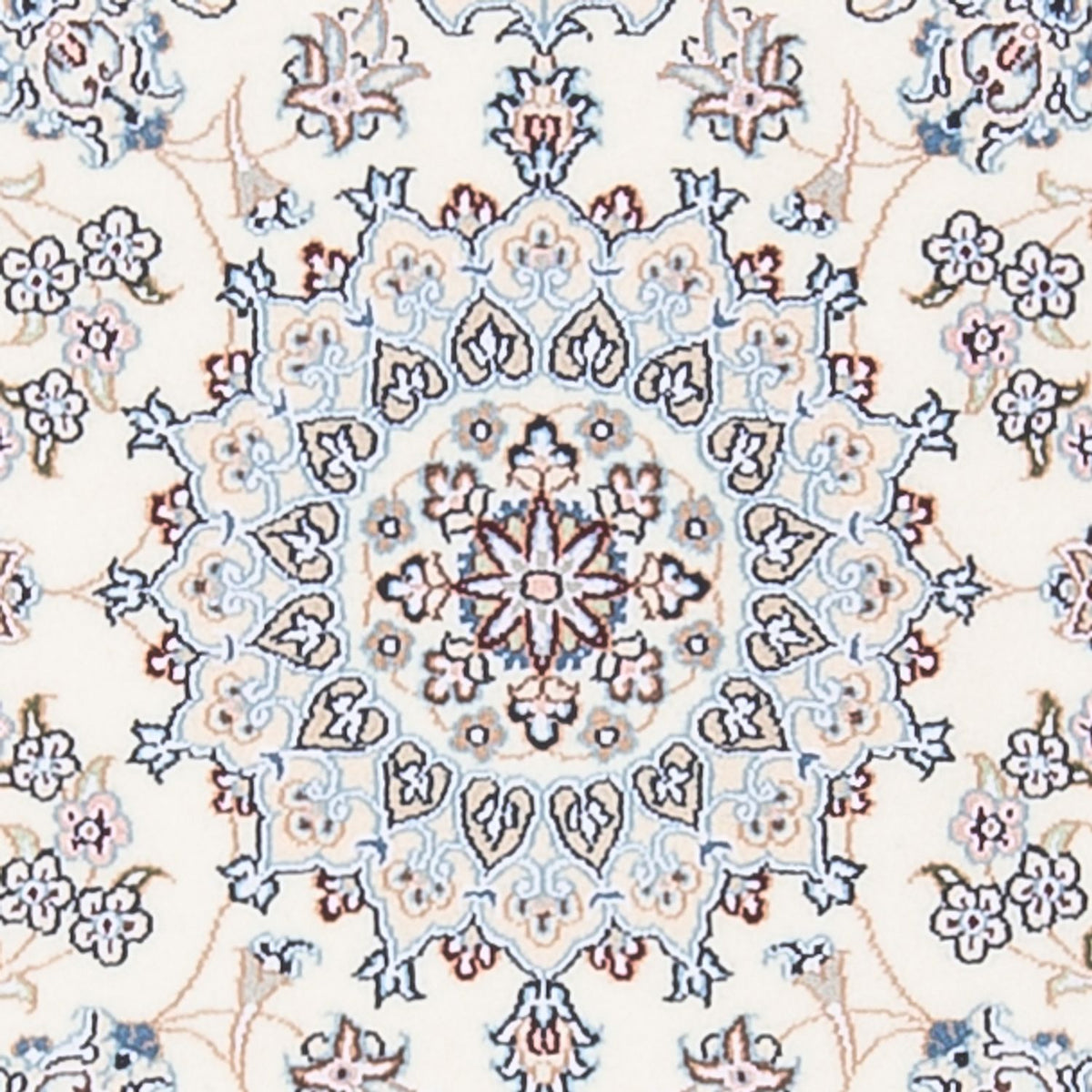 Persisk matta - Nain - Premium - 132 x 80 cm - grädde