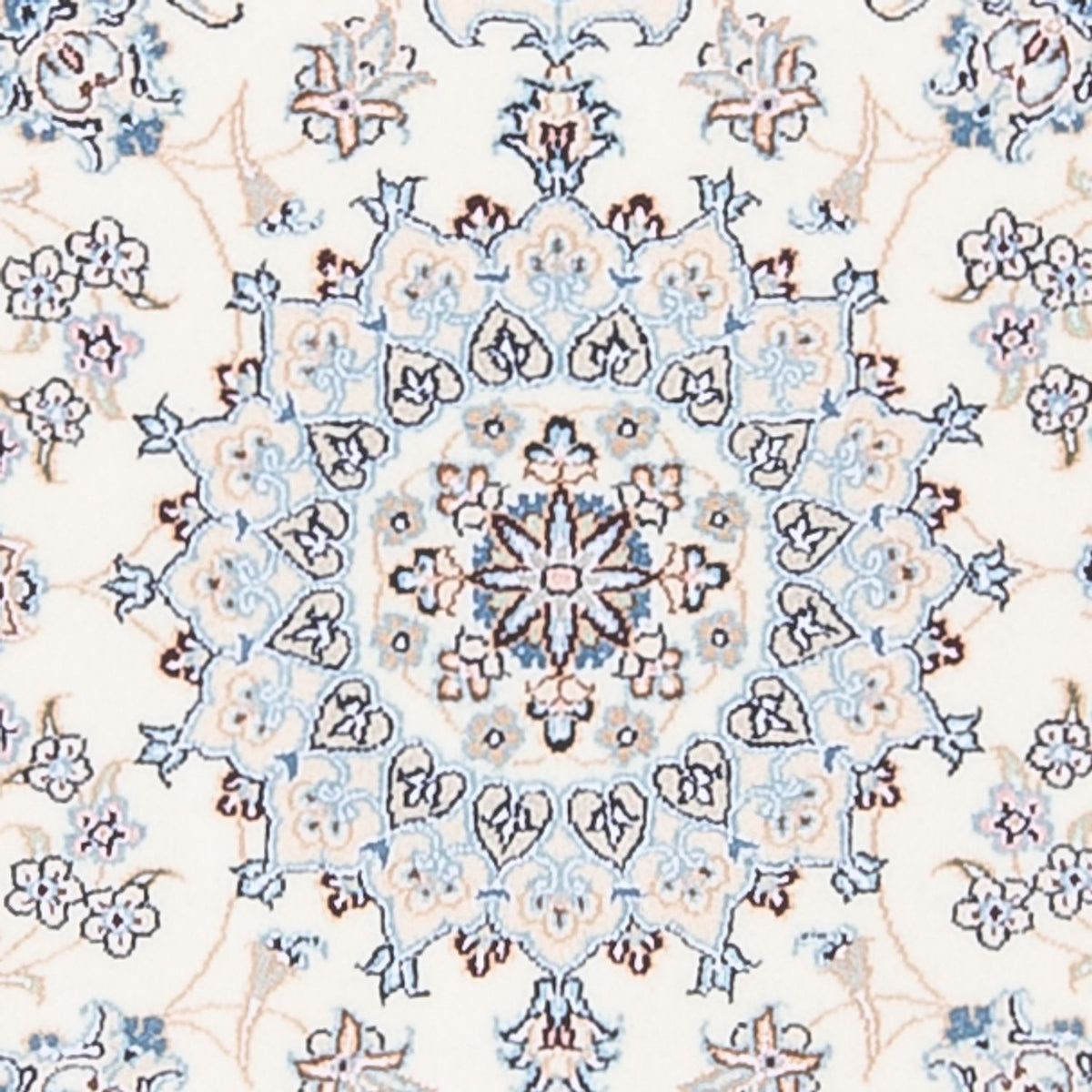 Persisk matta - Nain - Premium - 132 x 81 cm - grädde