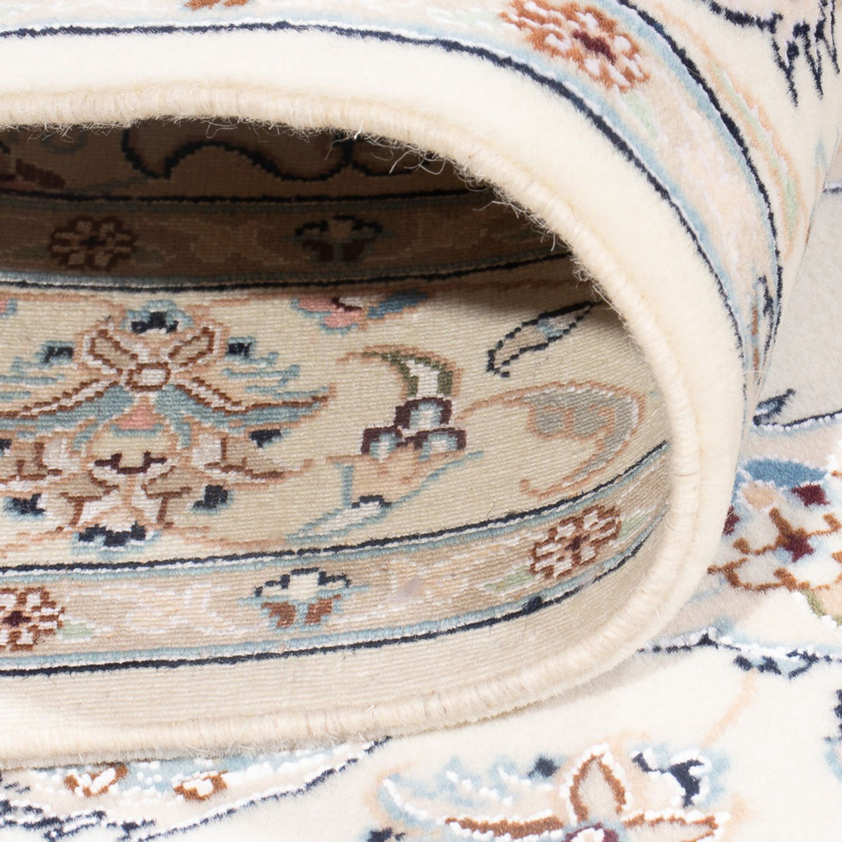 Persisk matta - Nain - Premium - 132 x 81 cm - grädde