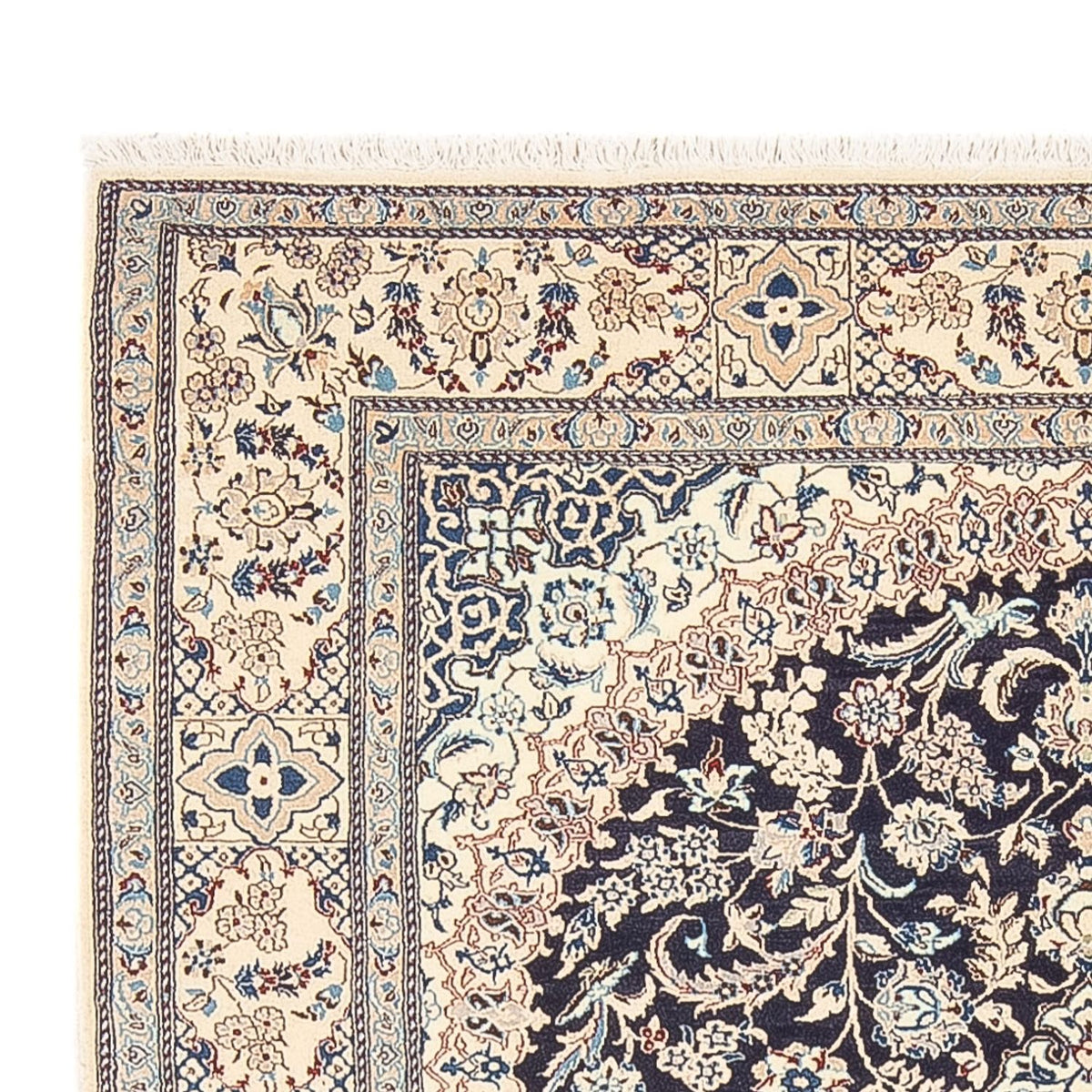 Persisk matta - Nain - Premium - 195 x 130 cm - mörkblå