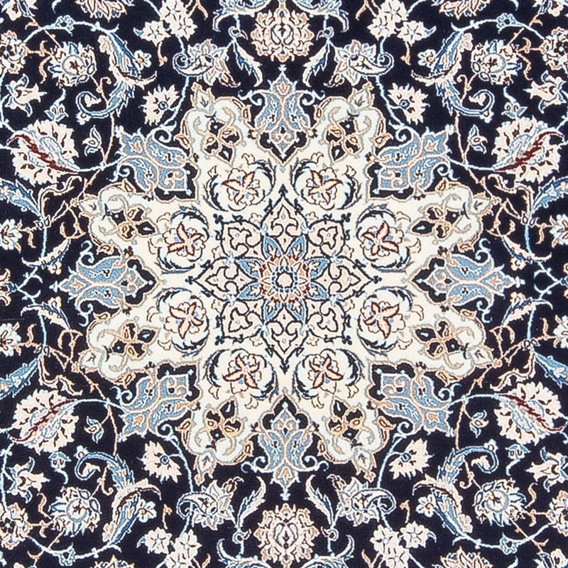 Persisk matta - Nain - Premium - 198 x 130 cm - mörkblå