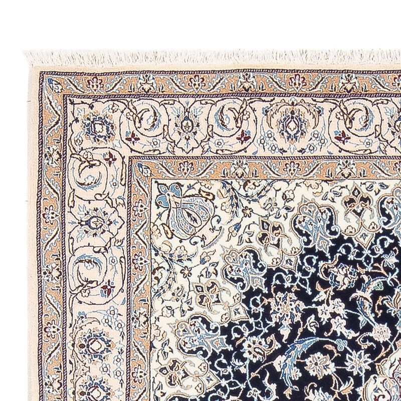 Persisk matta - Nain - Premium - 198 x 130 cm - mörkblå