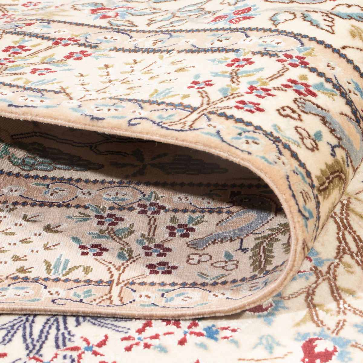 Persisk matta - Nain - Premium - 140 x 100 cm - grädde