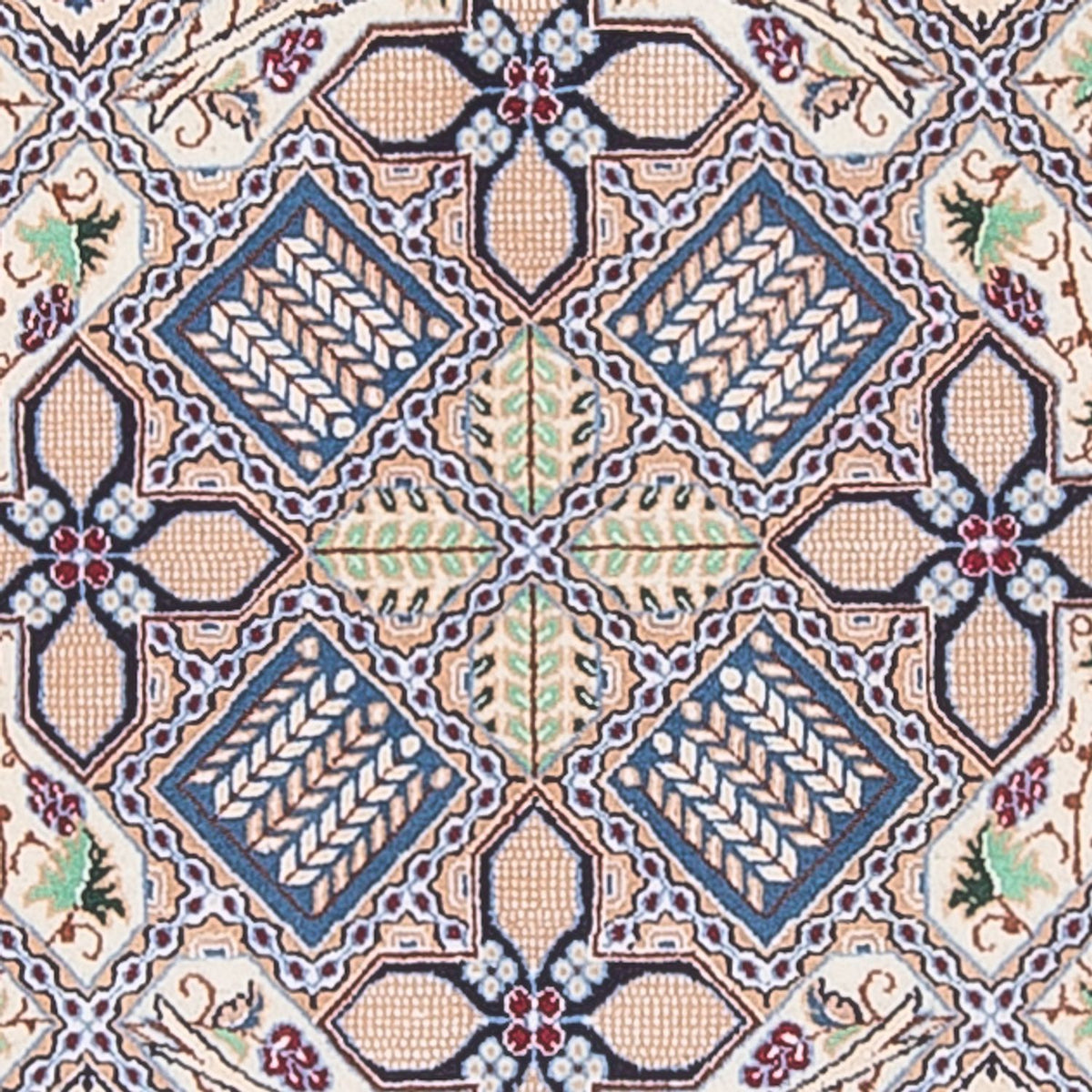 Persisk matta - Nain - Premium - 130 x 87 cm - grädde