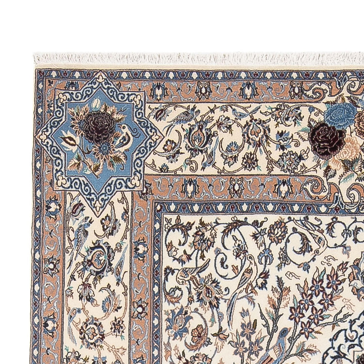 Persisk matta - Nain - Premium - 252 x 146 cm - sand