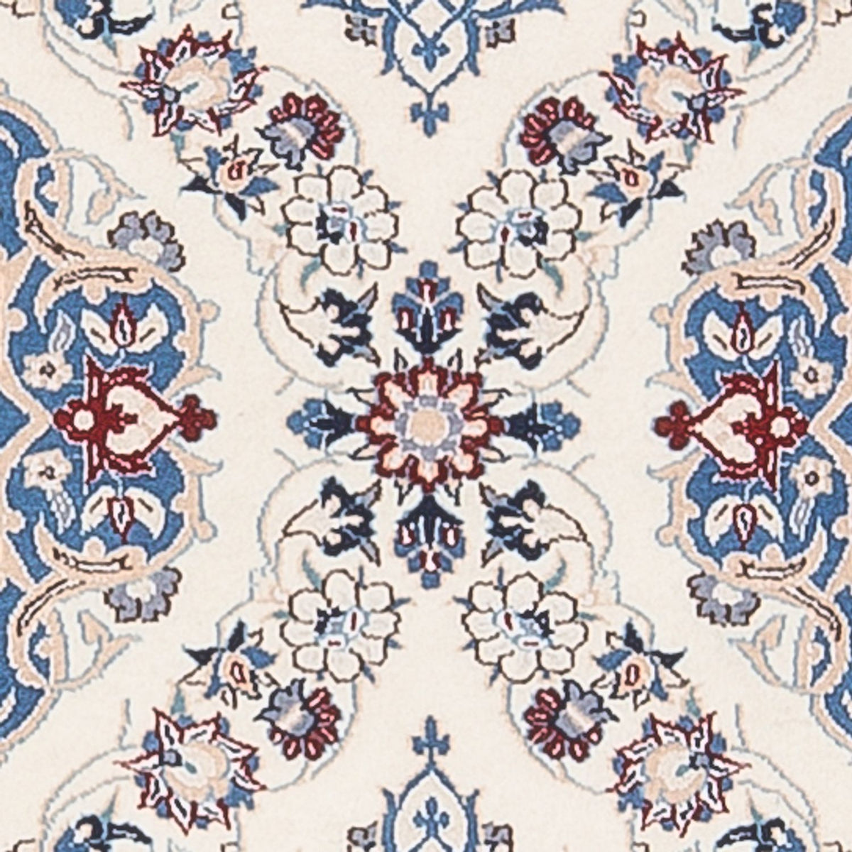 Persisk matta - Nain - Premium - 143 x 67 cm - flerfärgad