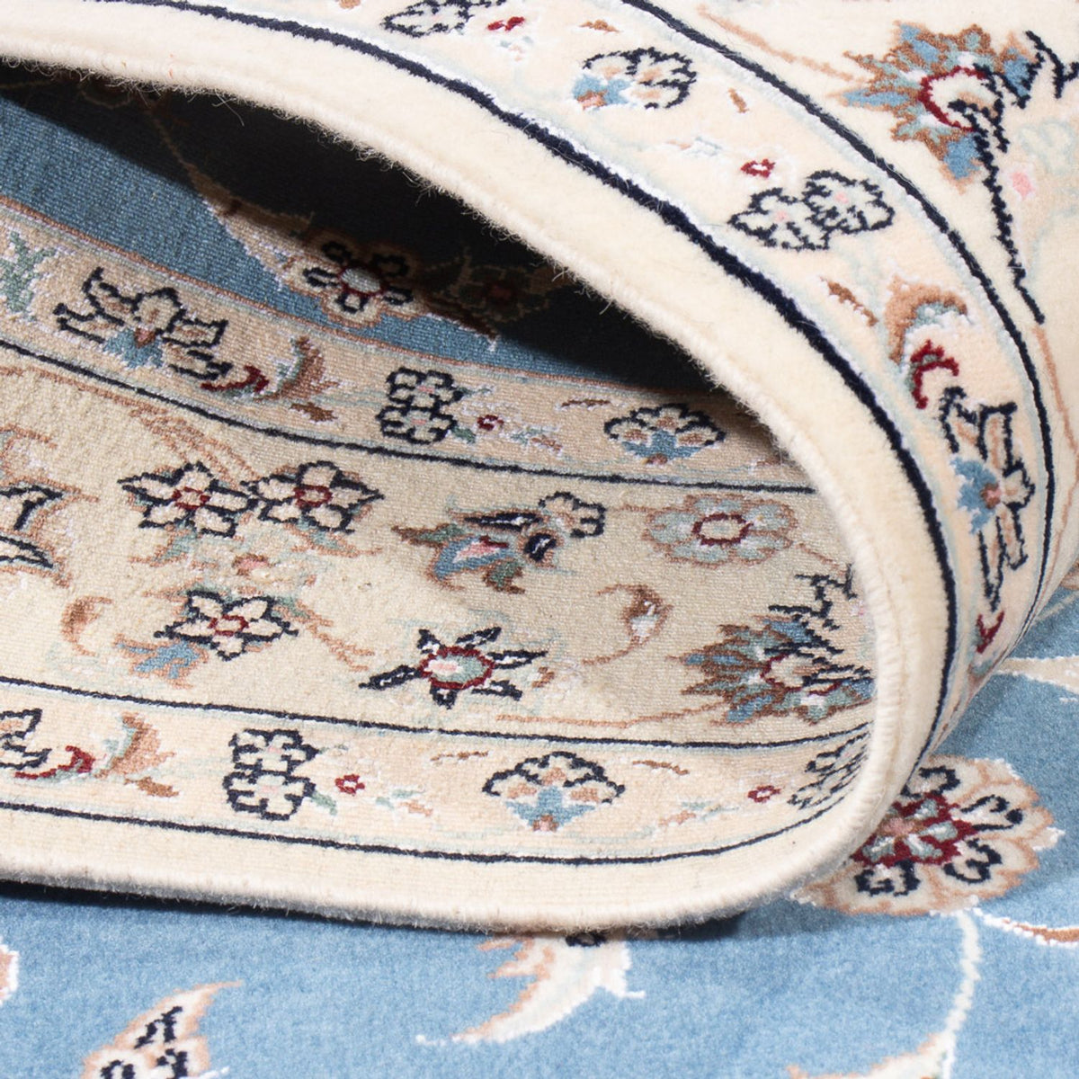 Persisk matta - Nain - Premium - 150 x 103 cm - blå