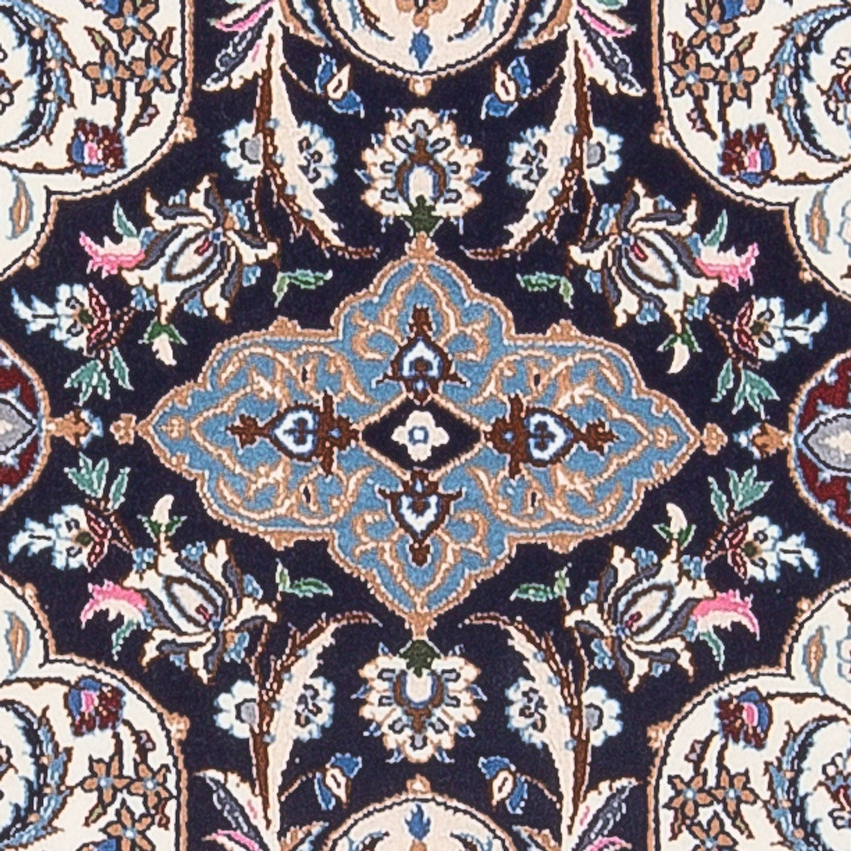 Runner Persisk matta - Nain - Premium - 220 x 52 cm - mörkblå