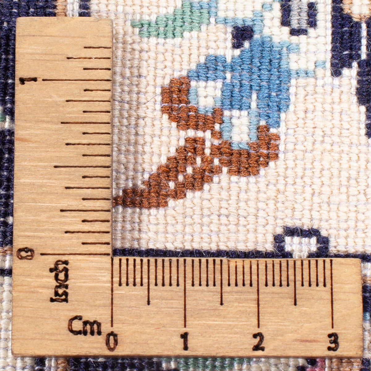 Runner Persisk matta - Nain - Premium - 220 x 52 cm - mörkblå