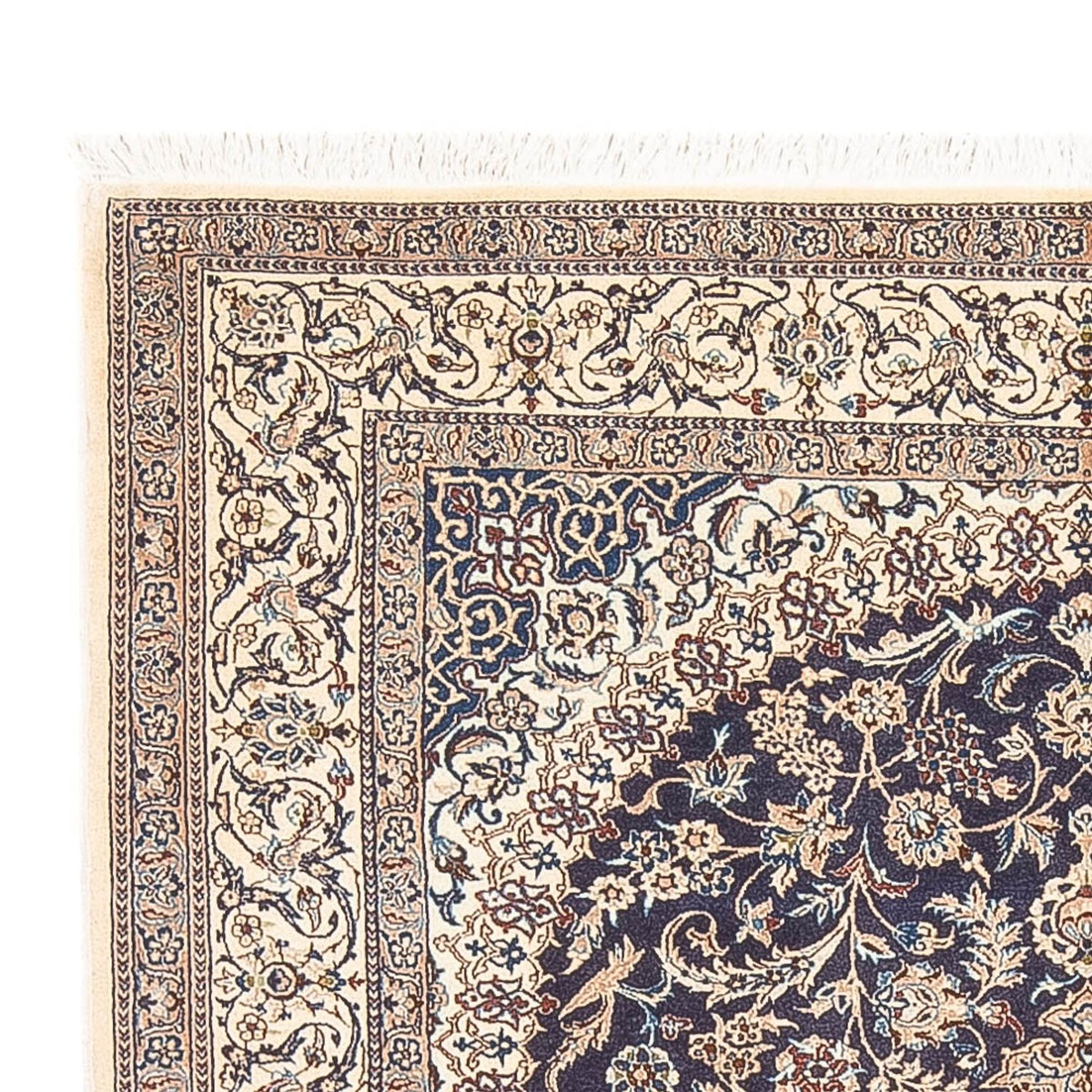 Persisk matta - Nain - Premium - 188 x 130 cm - mörkblå
