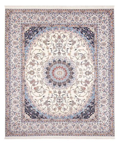 Nain - 6La Mattan 210x263cm - Persisk matta - grädde