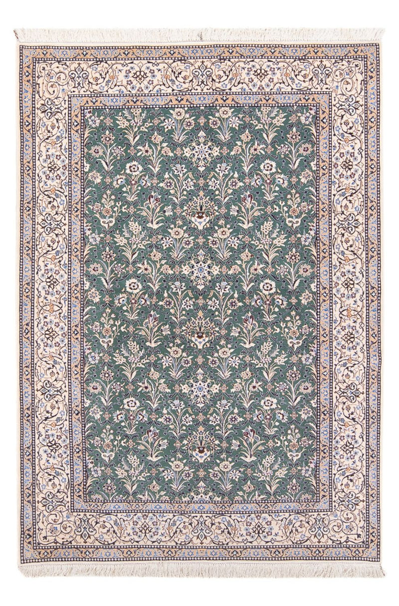 Persisk matta - Nain - Premium - 205 x 130 cm - mintgrön