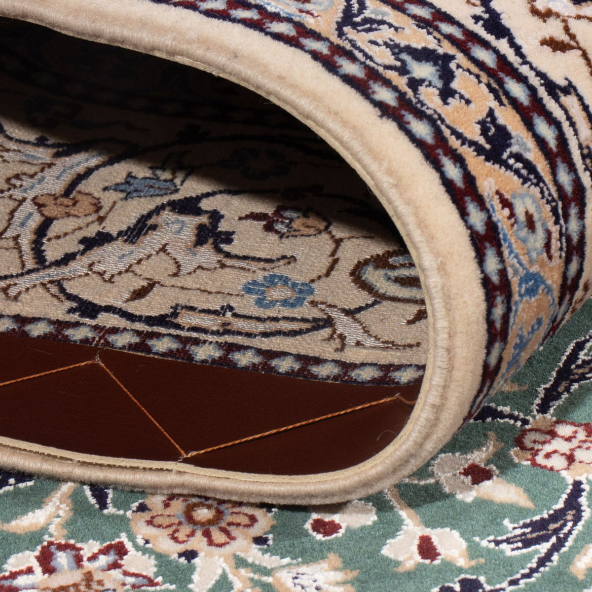 Persisk matta - Nain - Premium - 205 x 130 cm - mintgrön