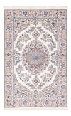 Nain - 6La Mattan 100x146cm - Persisk matta - Rektangulär / Grädde / 100 x 146 cm Rektangulär
