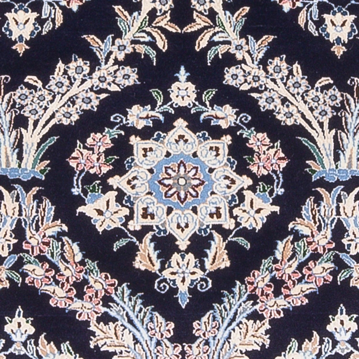 Persisk matta - Nain - Premium - 142 x 98 cm - mörkblå