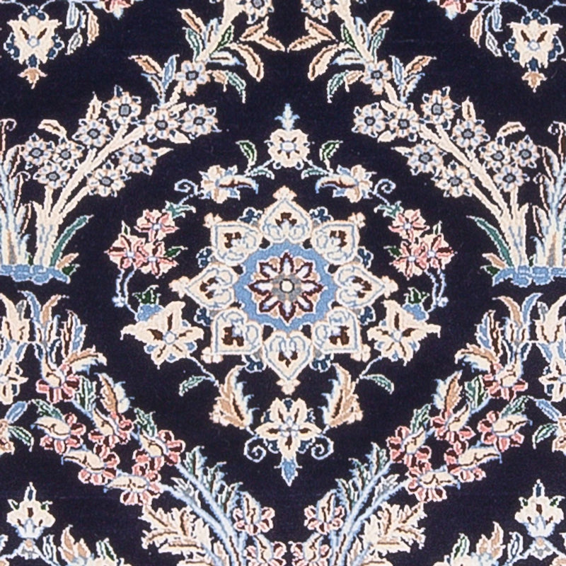 Persisk matta - Nain - Premium - 142 x 98 cm - mörkblå