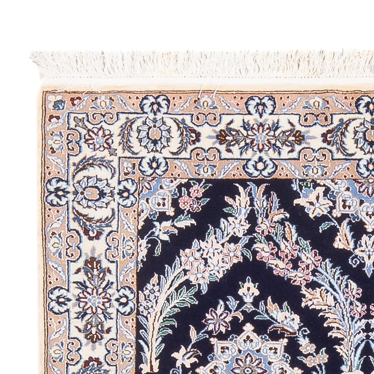 Persisk matta - Nain - Premium - 142 x 98 cm - mörkblå