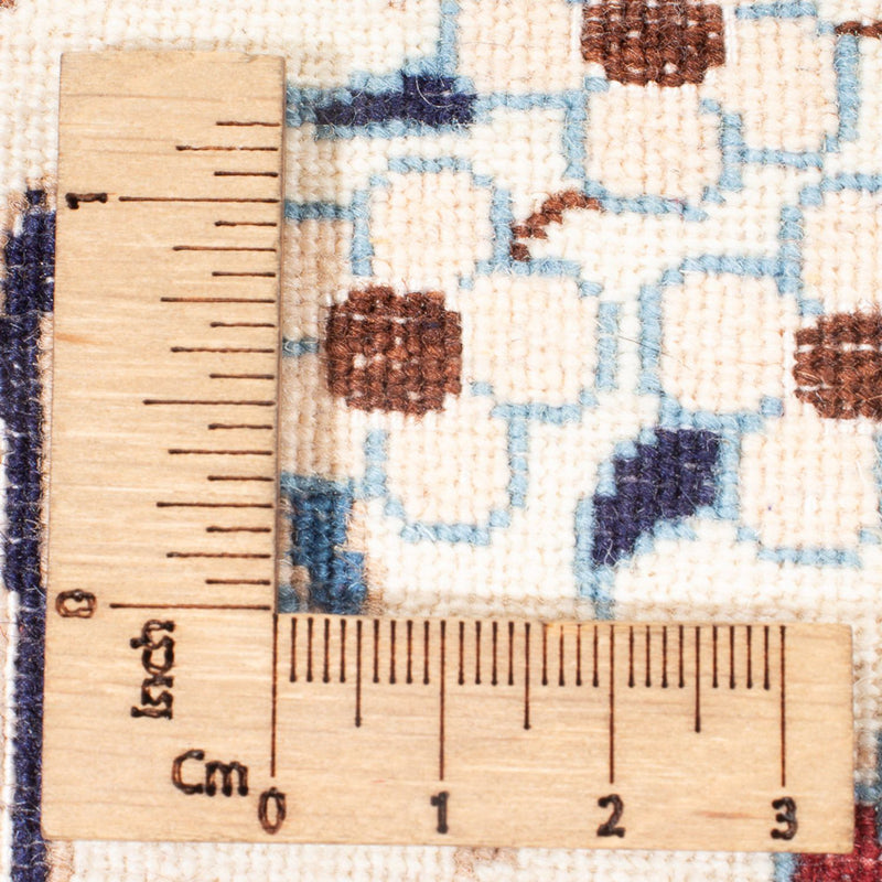 Persisk matta - Nain - Premium - 132 x 98 cm - grädde