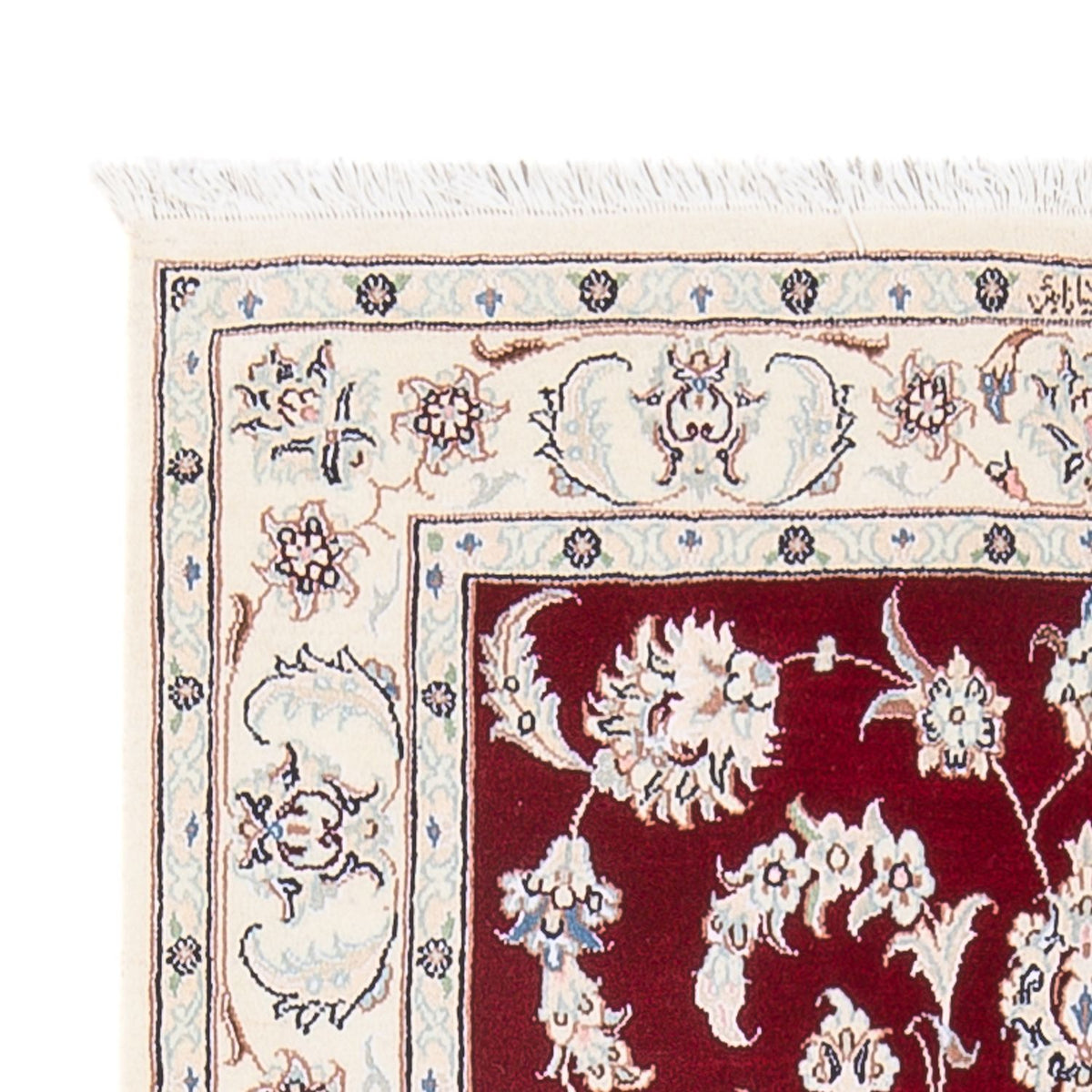 Persisk matta - Nain - Premium - 126 x 84 cm - röd