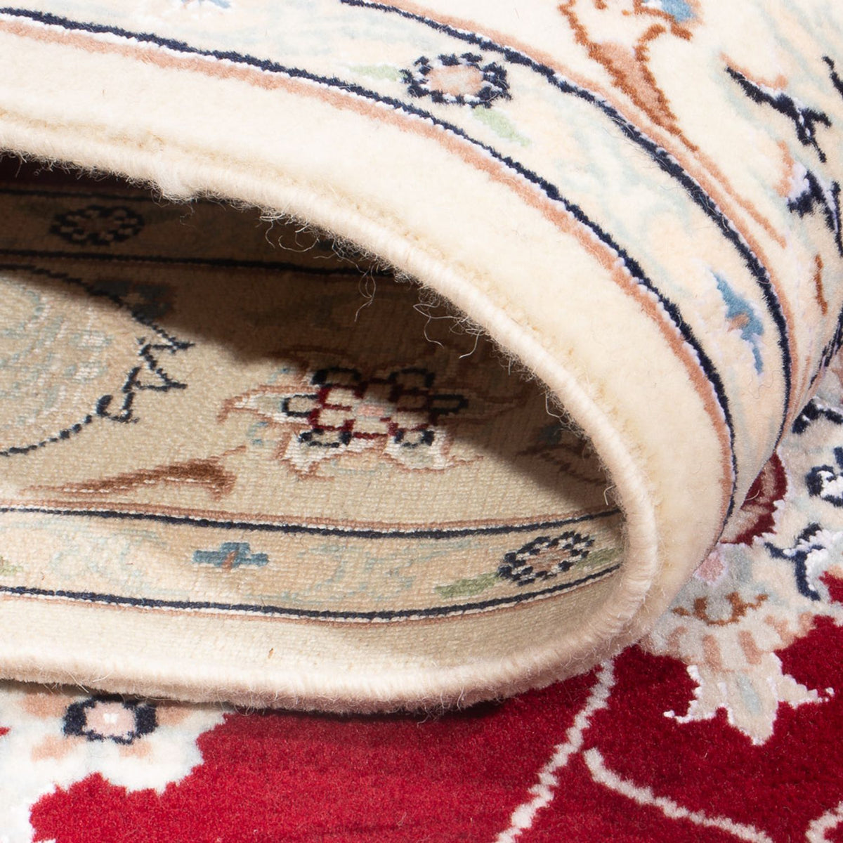 Persisk matta - Nain - Premium - 126 x 84 cm - röd