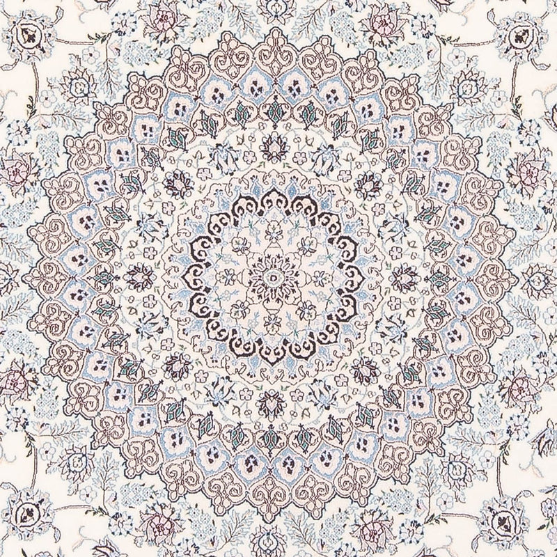 Persisk matta - Nain - Premium runt  - 247 x 247 cm - grädde