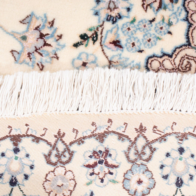 Persisk matta - Nain - Premium runt  - 247 x 247 cm - grädde