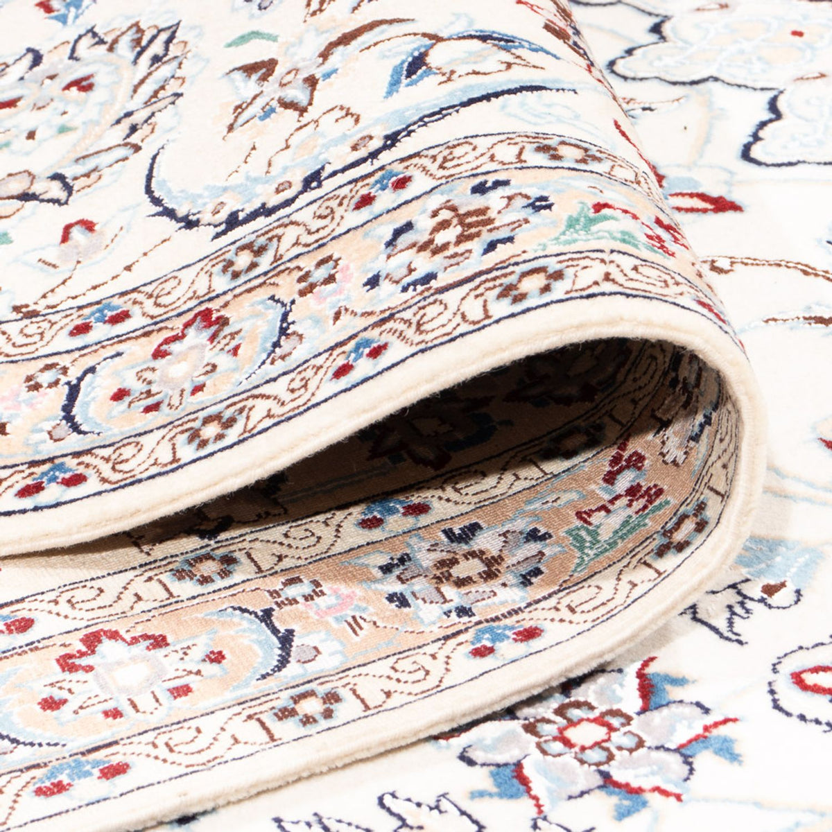 Persisk matta - Nain - Premium - 260 x 257 cm - grädde