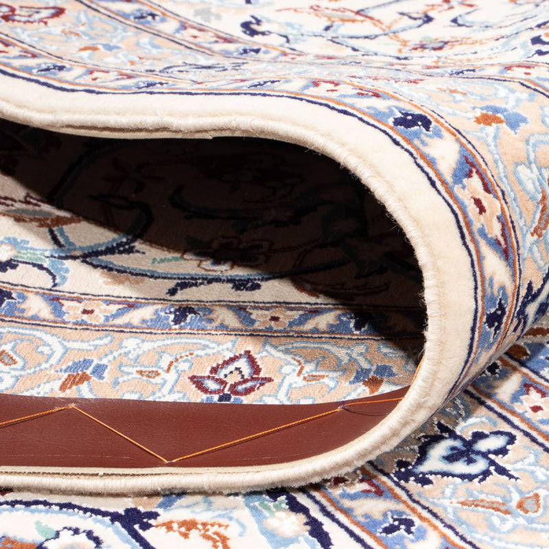 Persisk matta - Nain - Premium kvadrat  - 308 x 308 cm - grädde