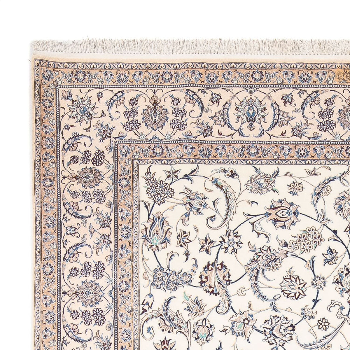 Persisk matta - Nain - Premium - 310 x 213 cm - grädde