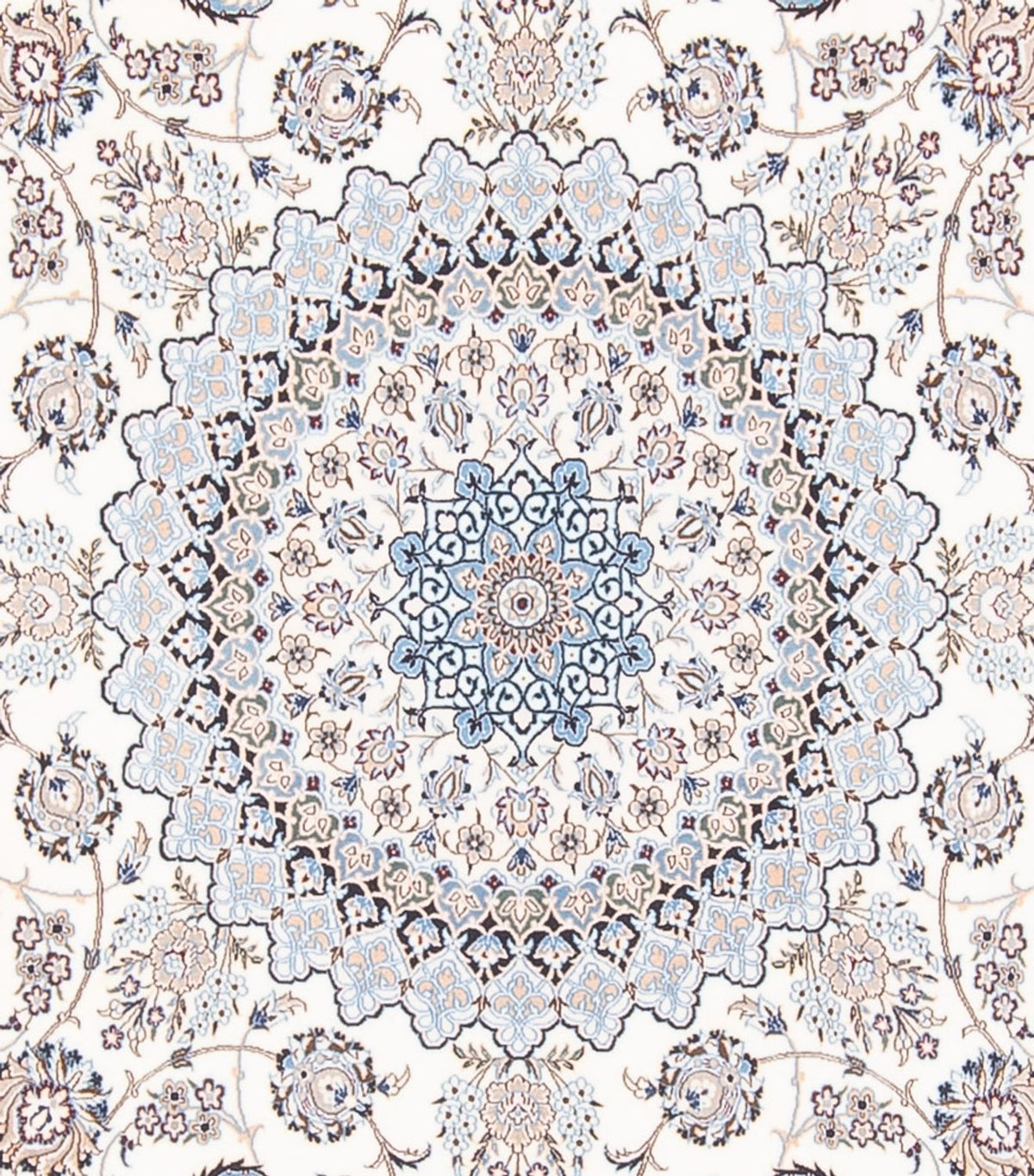 Persisk matta - Nain - Premium - 261 x 247 cm - grädde