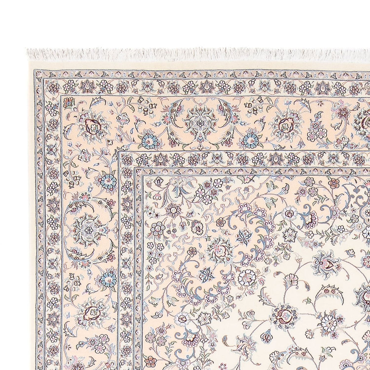 Persisk matta - Nain - Premium - 302 x 200 cm - grädde