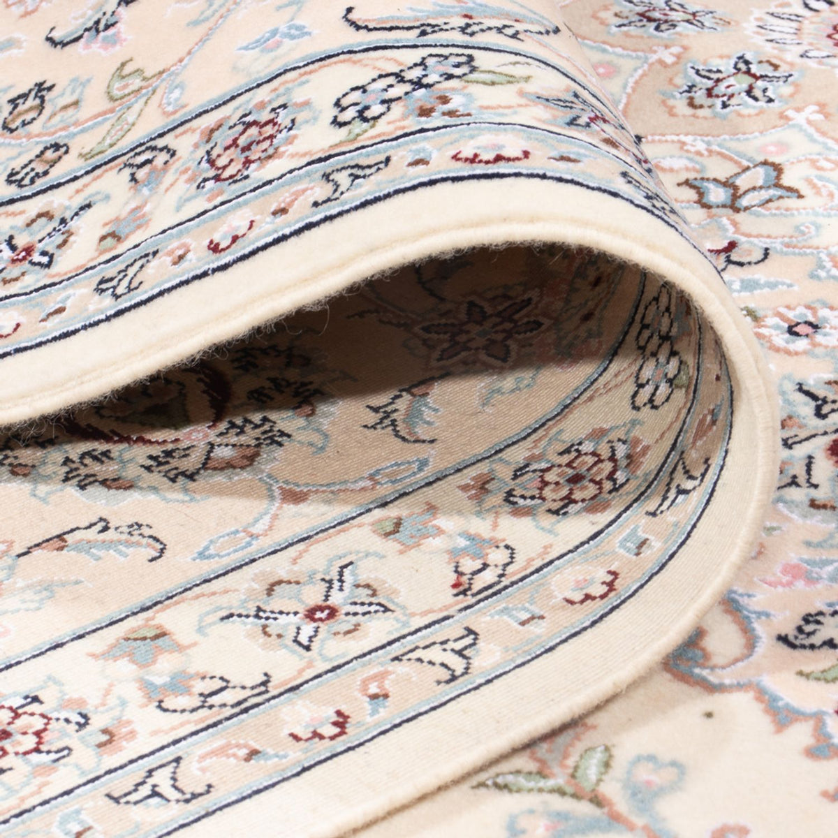 Persisk matta - Nain - Premium - 302 x 200 cm - grädde