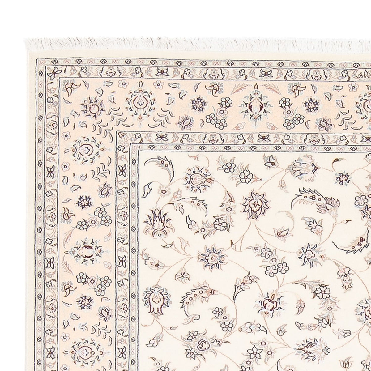 Persisk matta - Nain - Premium - 198 x 150 cm - grädde