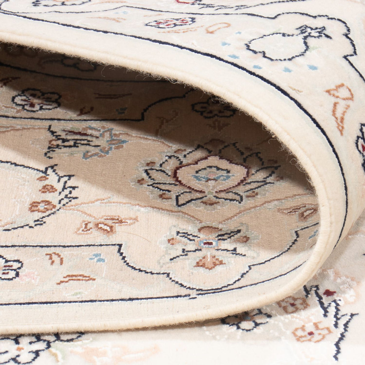 Persisk matta - Nain - Premium - 236 x 170 cm - grädde