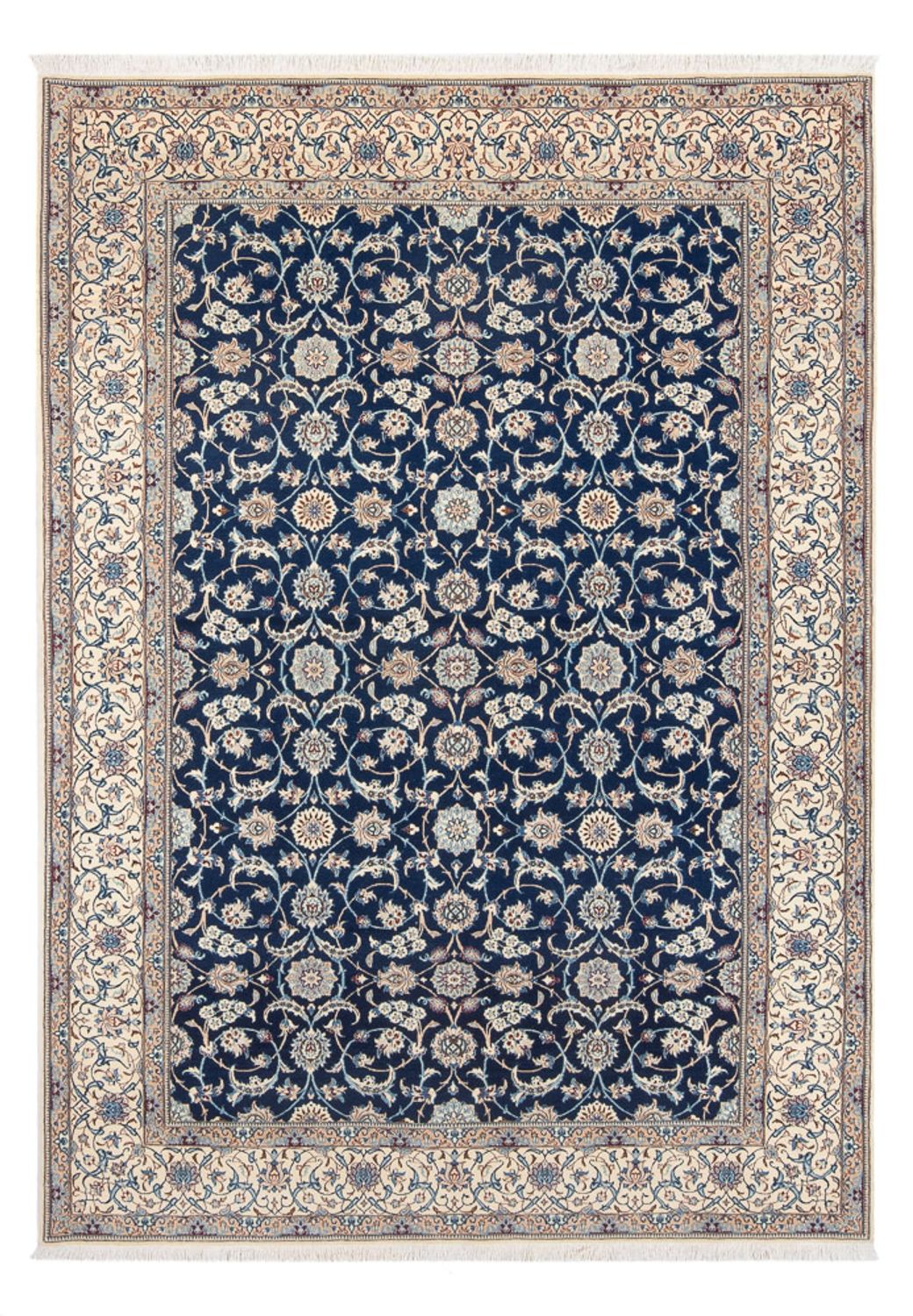 Persisk matta - Nain - Premium - 240 x 165 cm - mörkblå