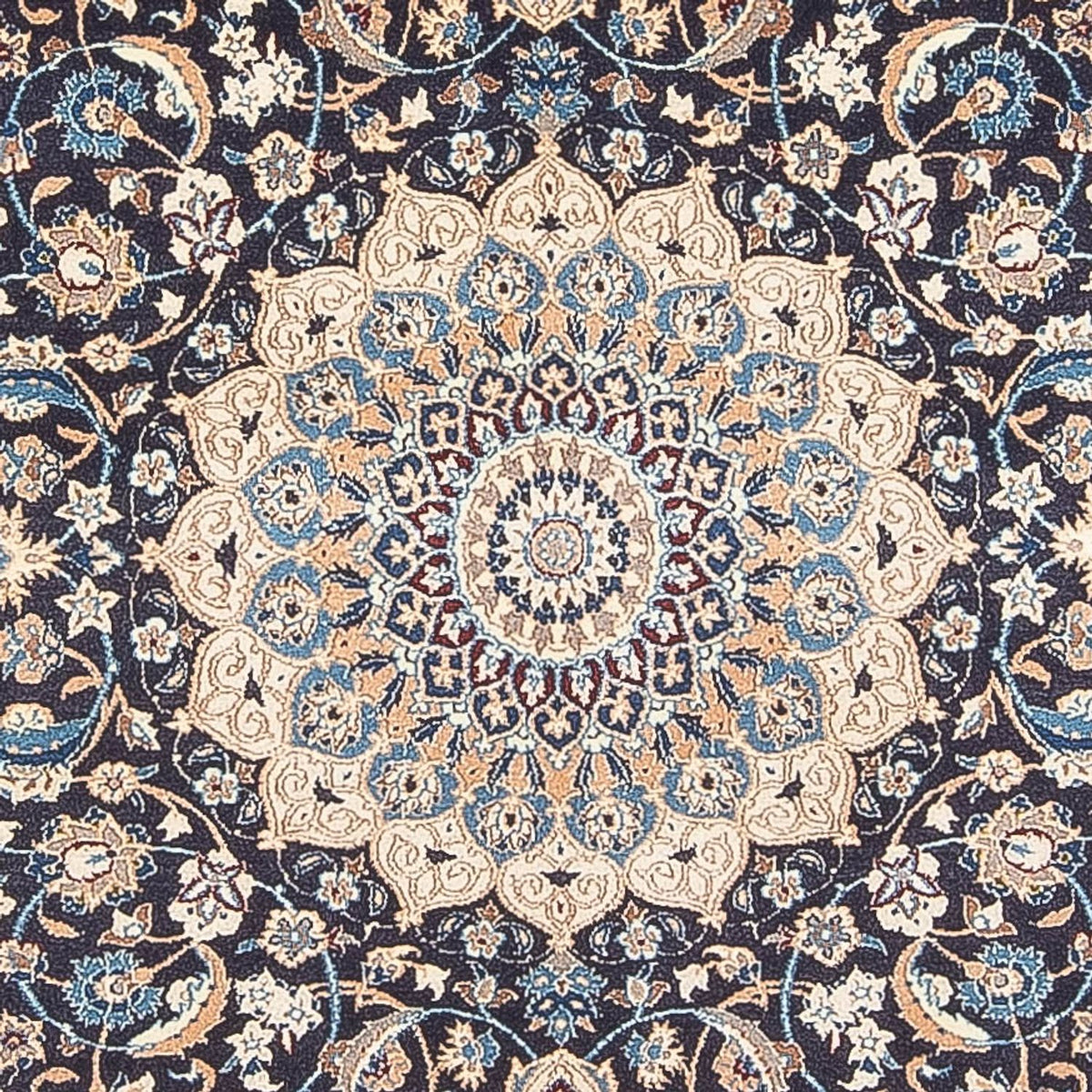 Persisk matta - Nain - Premium - 202 x 129 cm - mörkblå