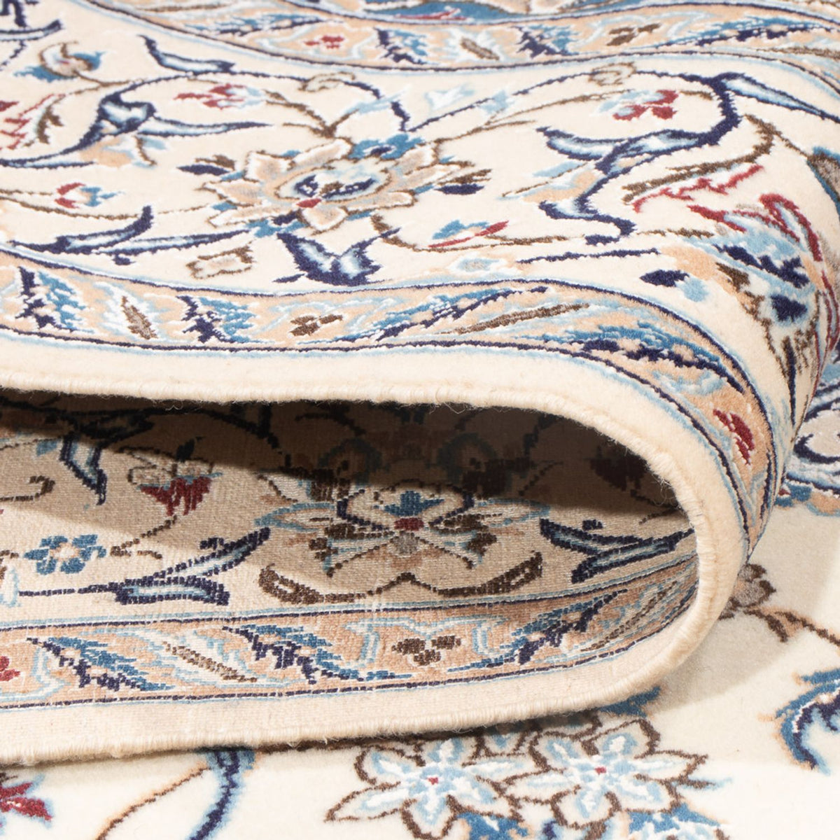 Persisk matta - Nain - Premium - 211 x 130 cm - grädde