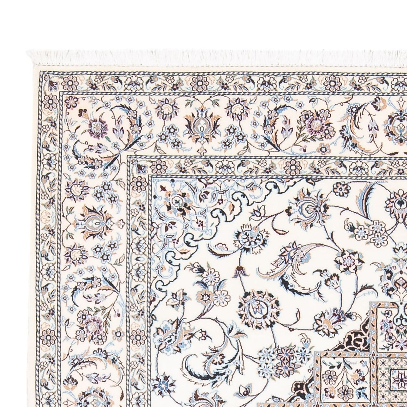 Persisk matta - Nain - Premium - 230 x 152 cm - grädde