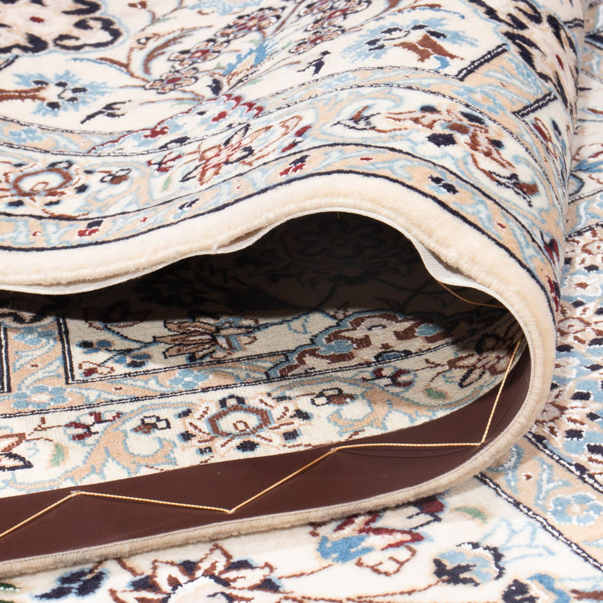 Persisk matta - Nain - Premium - 305 x 208 cm - ljusgrå