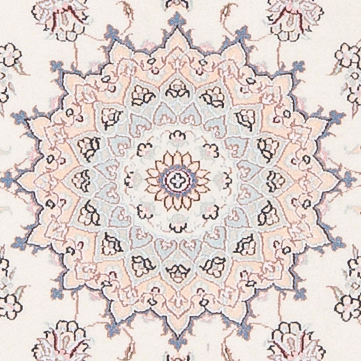 Persisk matta - Nain - Premium - 119 x 83 cm - grädde