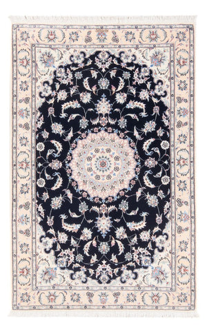 Persisk matta - Nain - Premium - 141 x 93 cm - mörkblå