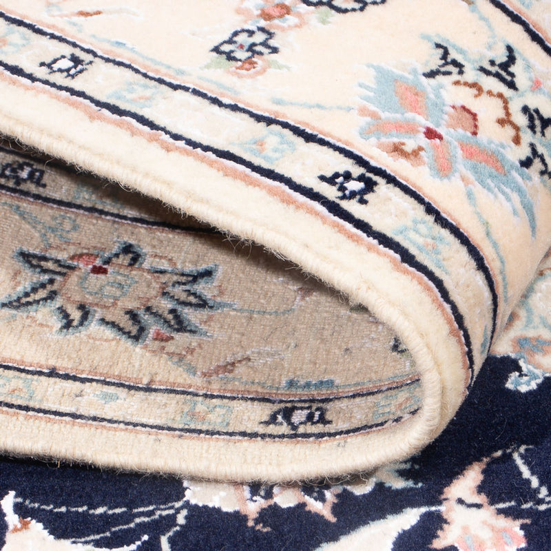 Persisk matta - Nain - Premium - 141 x 93 cm - mörkblå