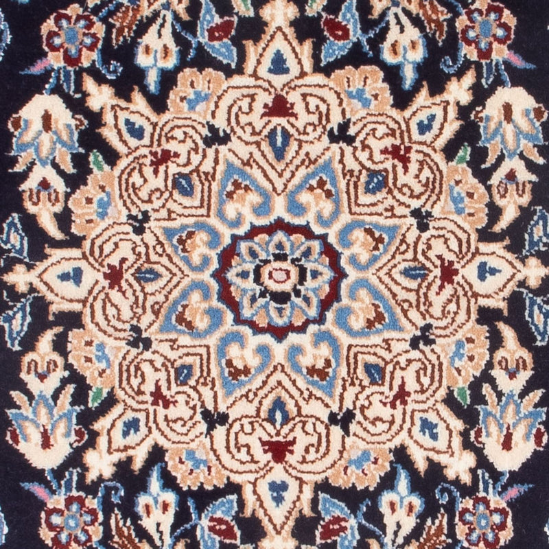 Persisk matta - Nain - Premium - 83 x 48 cm - mörkblå